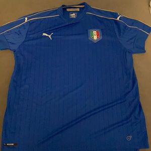 Vintage Italian National Soccer Team Jersey